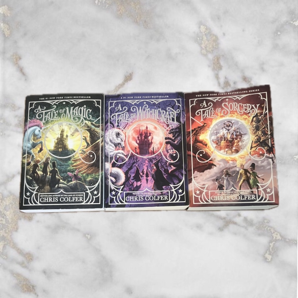 A Tale Of Magic by: Chris Colfer 3 Book Series in Papeeback